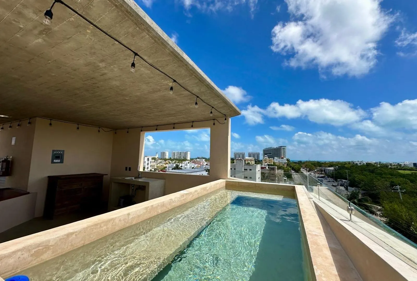 Apartament Chichen 27 Departamentos Nuevos Con Piscina Cerca De Ferry A Isla Mujeres Cancún